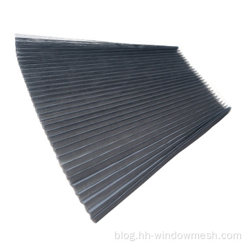 fiberglass pliss insect screen and anti-insect mesh